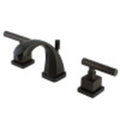 Oil Rubbed Bronze Mini Widespread Lavatory Faucet with Pop-Up W591667