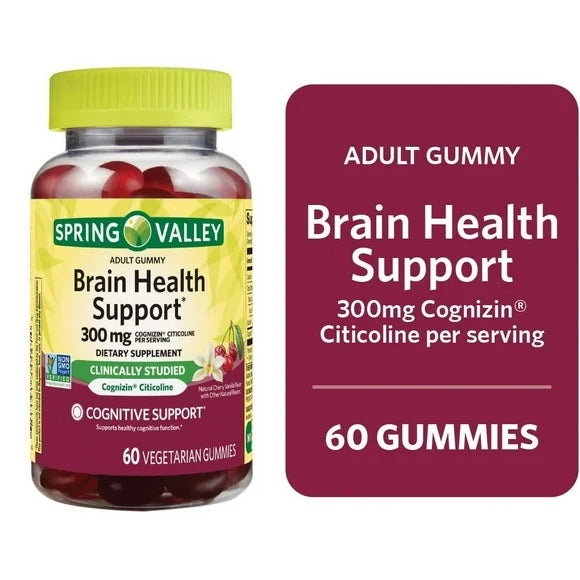 Cherry Vanilla Flavor 300mg 60ct Vegetarian Gummies Z340981