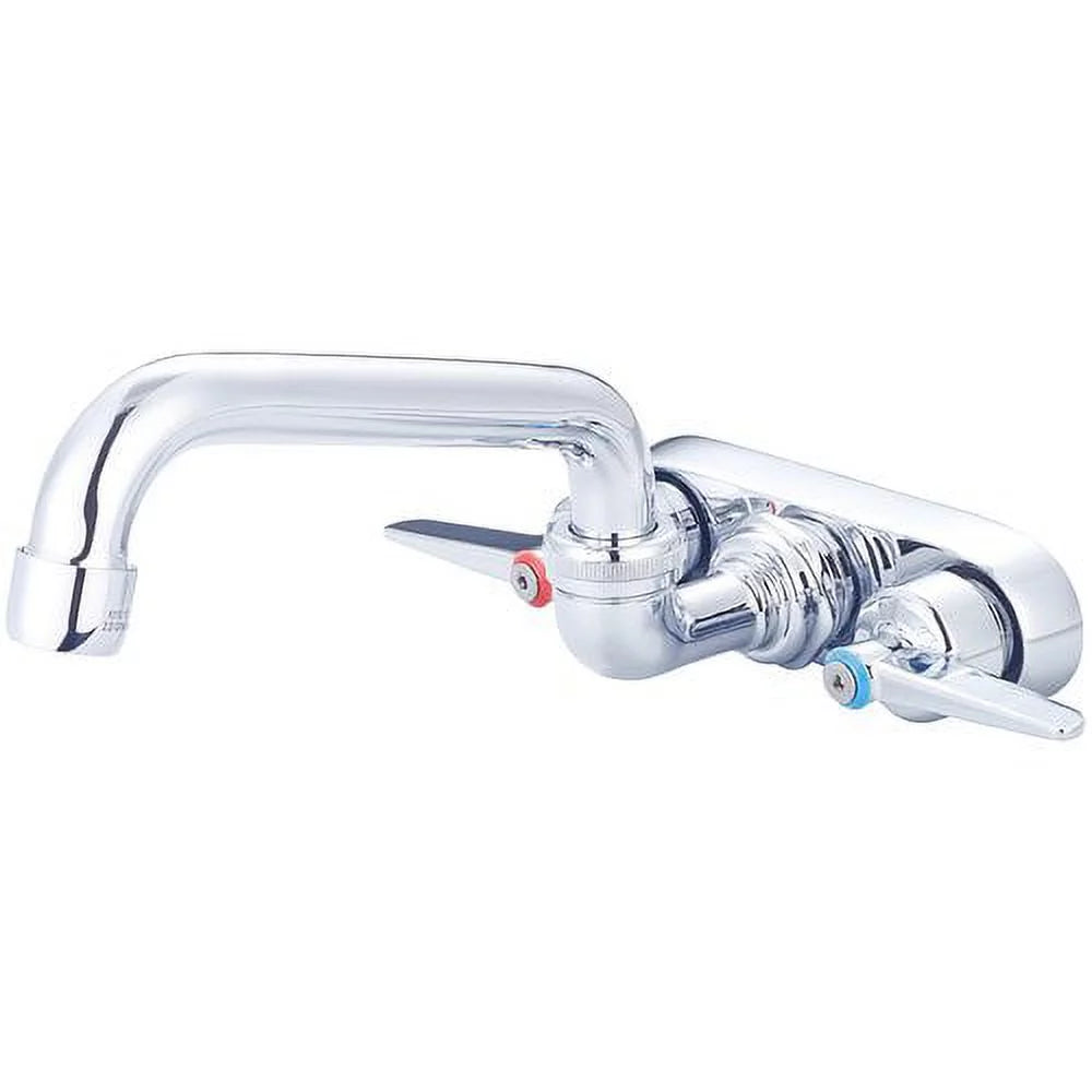 Cast Brass Double Handle Kitchen Faucet W197