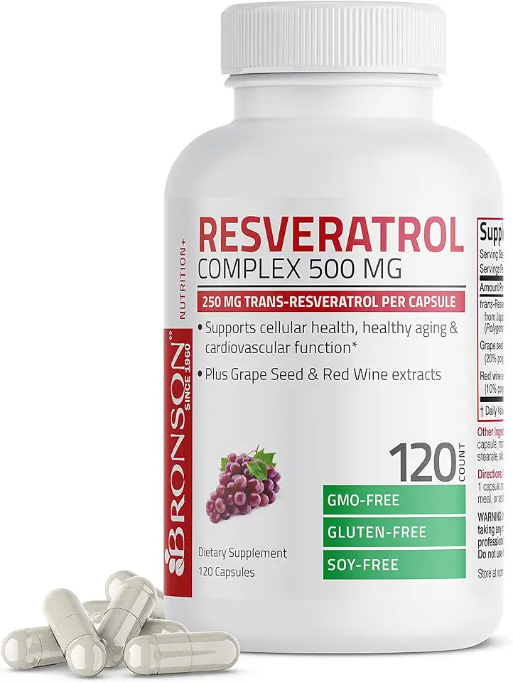 Resveratrol 500 Complex 120 Capsules E887