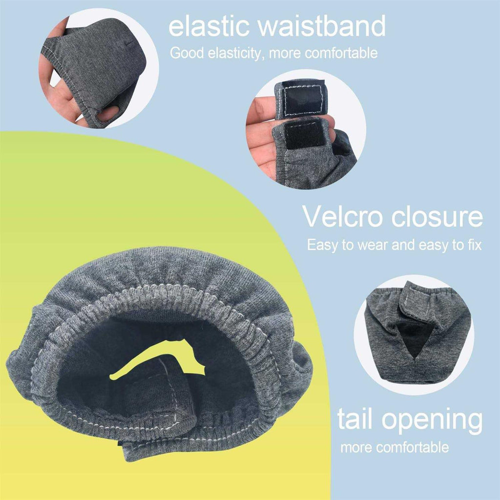 Small Reusable Washable Pet Diapers with Velcro C112
