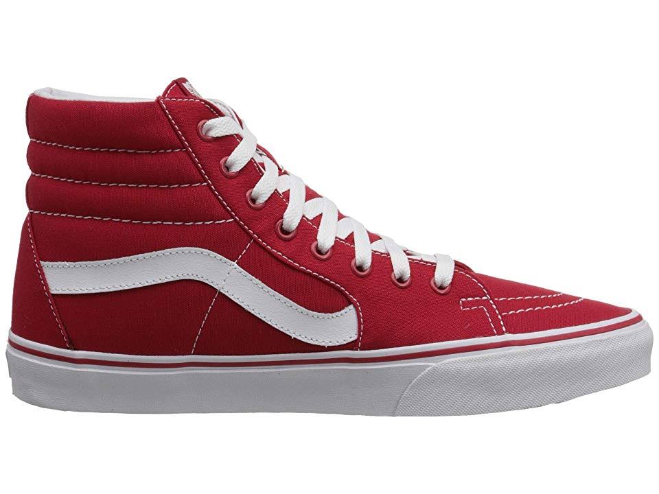 Red Canvas Sk8-Hi I2734