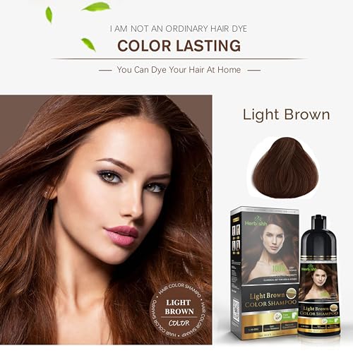 Dark Brown 500 Ml Hair Color Shampoo T47467