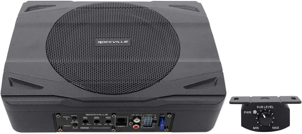 Slim Under-Seat Powered Subwoofer O7883