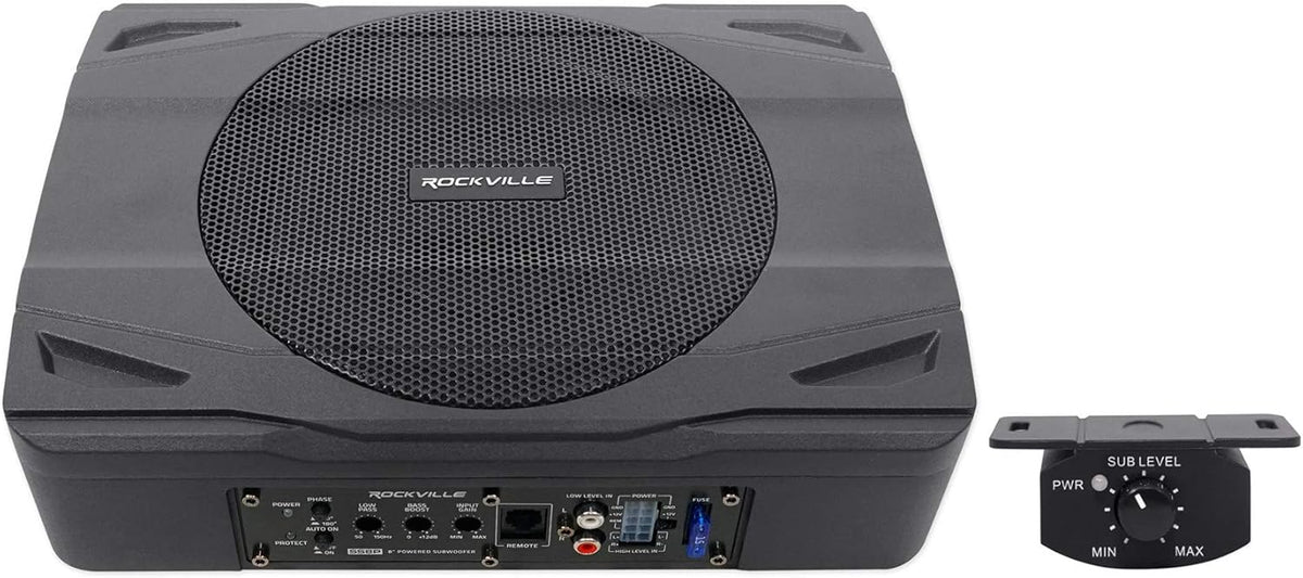 Slim Under-Seat Powered Subwoofer O7883
