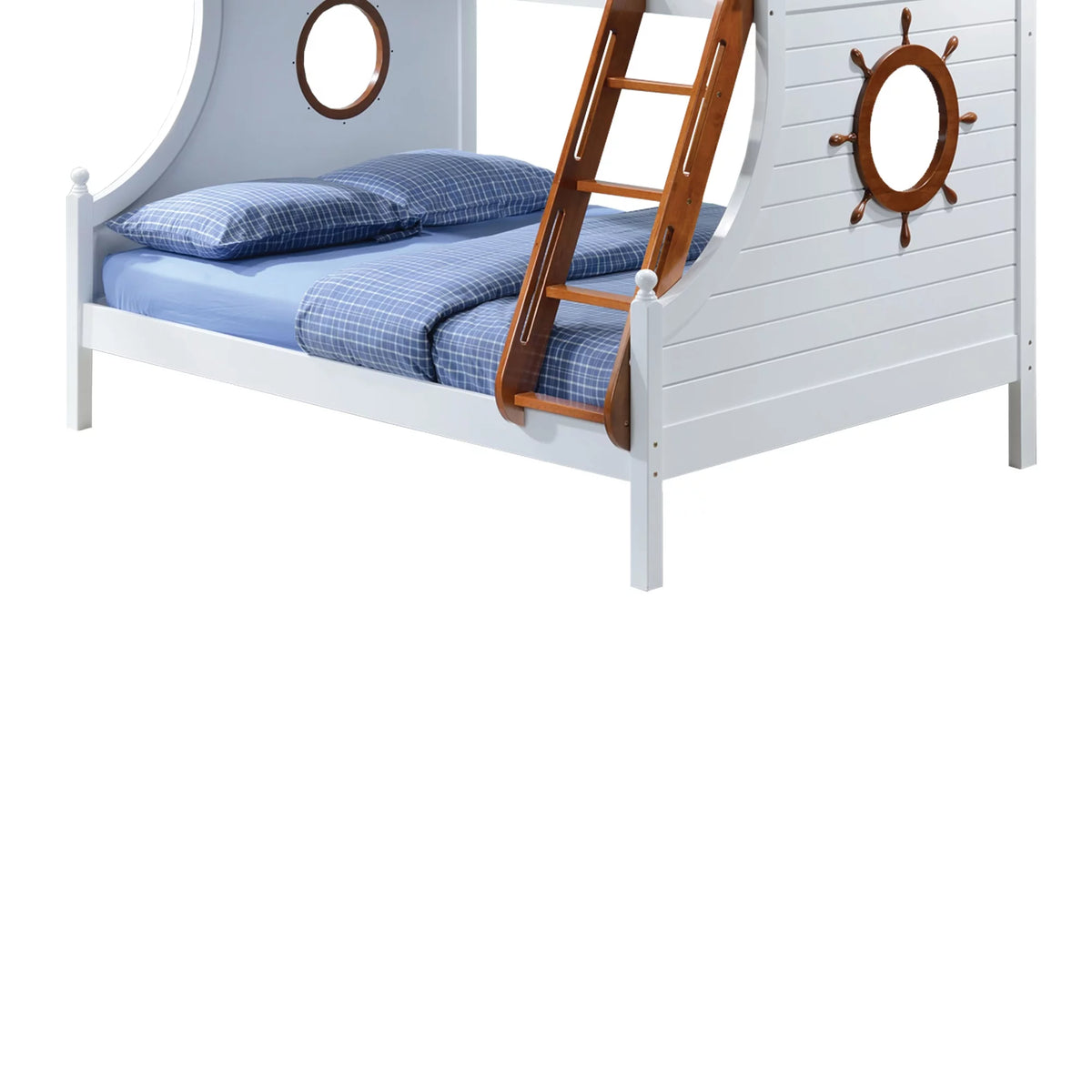Wooden Twin/Full Bunk Bed D4915