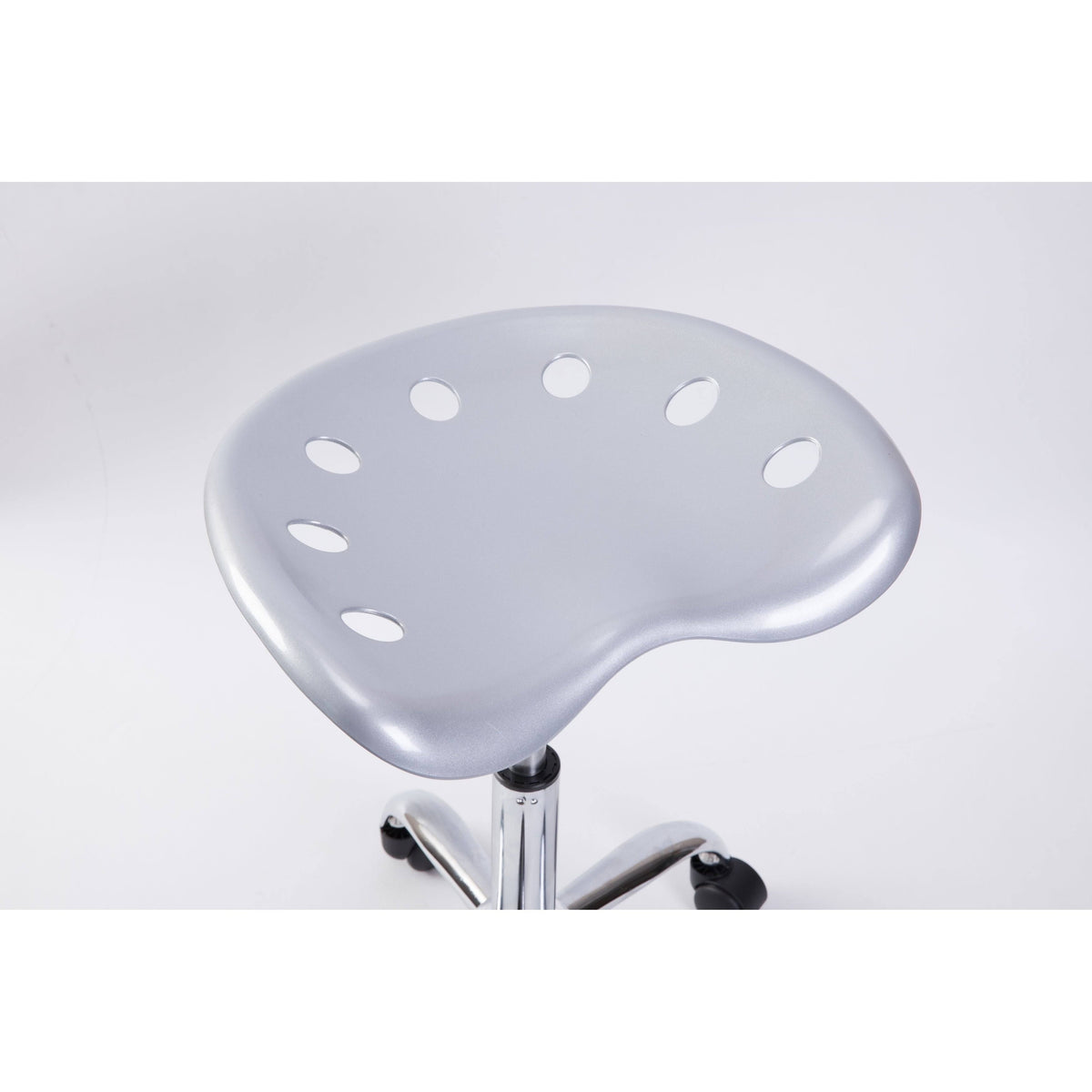 Gray Tractor Seat Swivel Chair with Adjustable Height and Casters C975