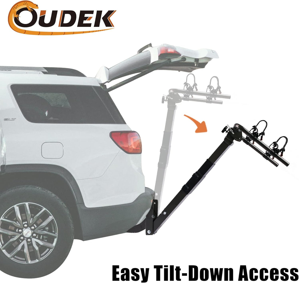 2-Bike Hitch Mount Carrier Rack F705837