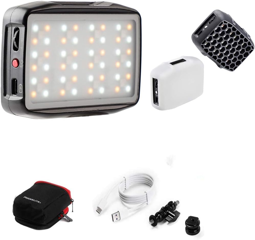 5W RGB Pocket On Camera Light with Color Temperature 2500-9000K U95330