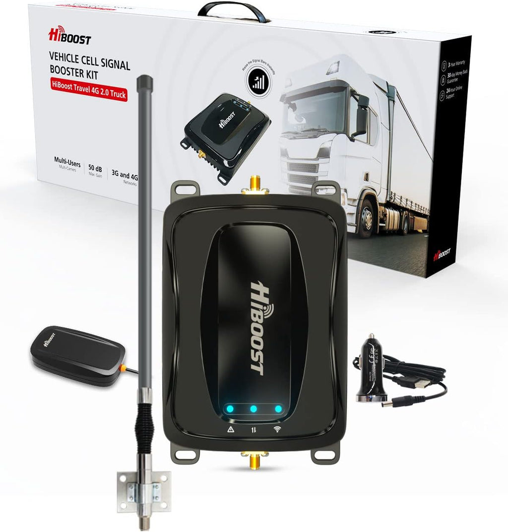 Cell Signal Booster for RV with Omni-Directional Roof Antenna B8642