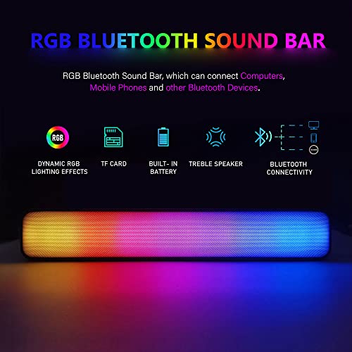 RGB Gaming Desktop PC, Intel Core i5, 16GB RAM, 512GB SSD, 24 Inch Monitor D866