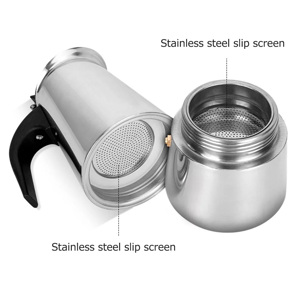 Portable Electric Stainless Steel Coffee Maker O89317