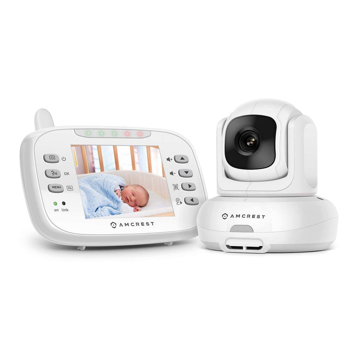 Video Baby Monitor with Camera 2-Way Audio 3.5 inch LCD L96482