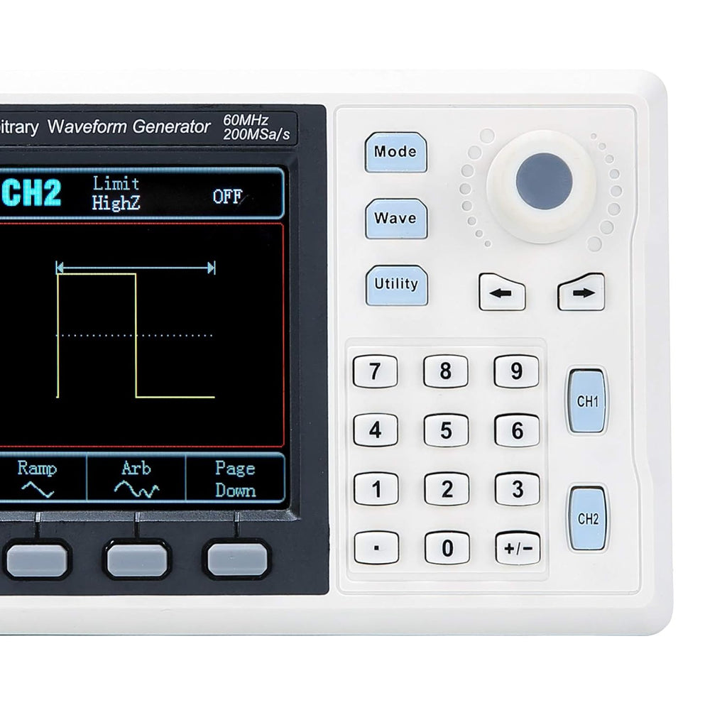 Function Generator Arbitrary Waveform 60 MHz Dual-Channel 200MSa/s 14 Bits Frequency Meter C326