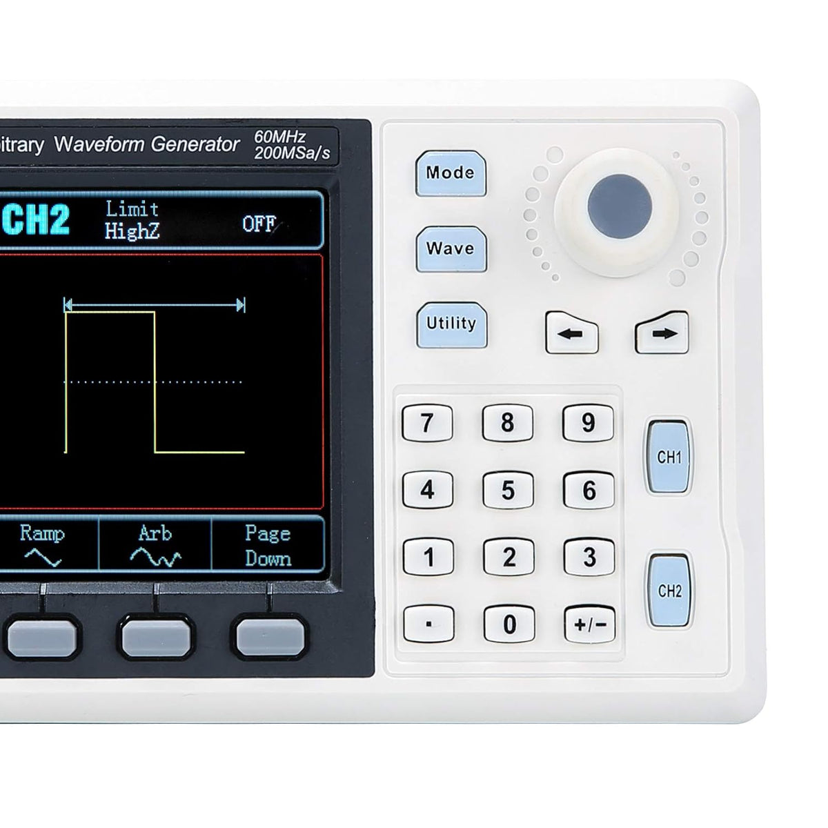 Function Generator Arbitrary Waveform 60 MHz Dual-Channel 200MSa/s 14 Bits Frequency Meter C326