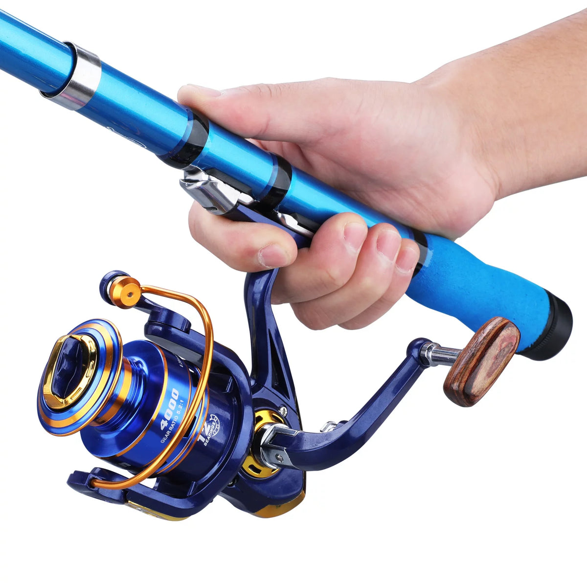 1000-4000 Spinning Reel 5.2:1 Fishing Reel K206