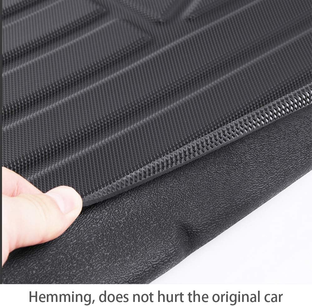 Black Rubber Cargo Liner Trunk Mat Y479