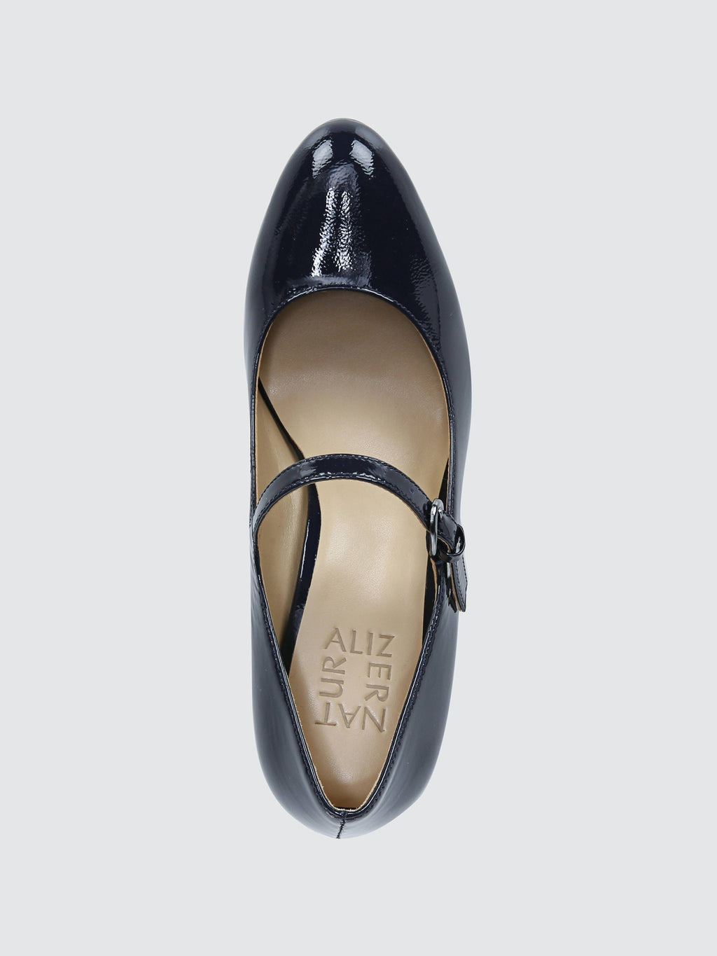 Navy Patent Mary Janes D4762