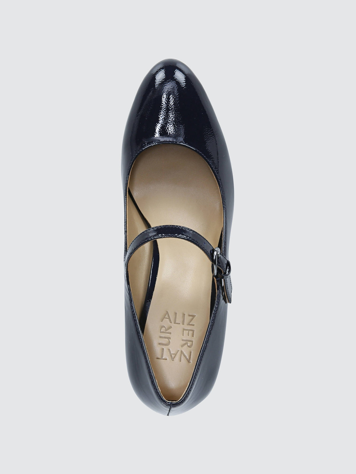 Navy Patent Mary Janes D4762