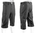 Black Stretch Woven Cargo Knickers D839