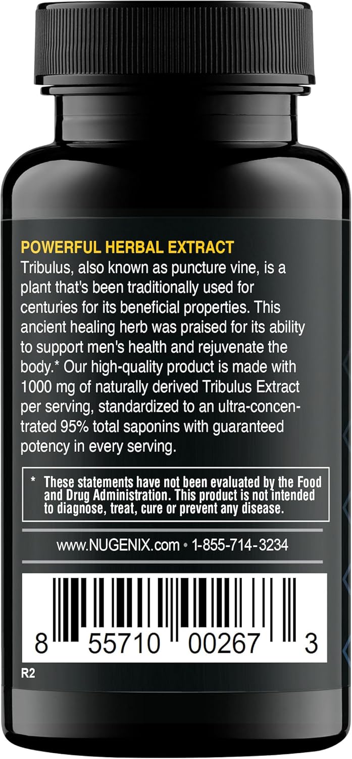 Tribulus Terrestris Extract 1000mg 60 Count U962