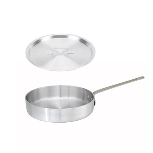 7.5-Quart Aluminum Saute Pan with Cover Q227613