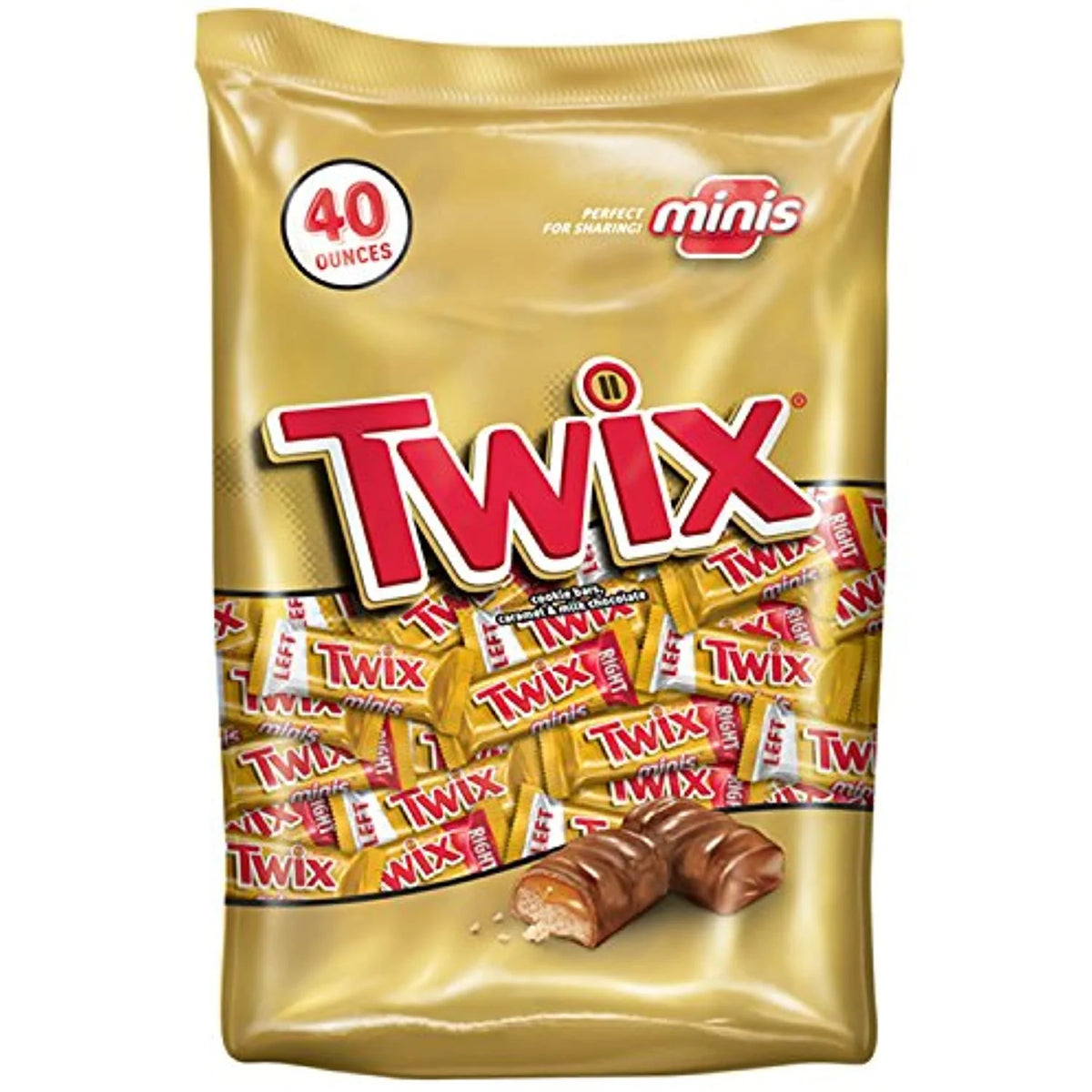 40-Ounce Chocolate Cookie Bar Candy Bag I665