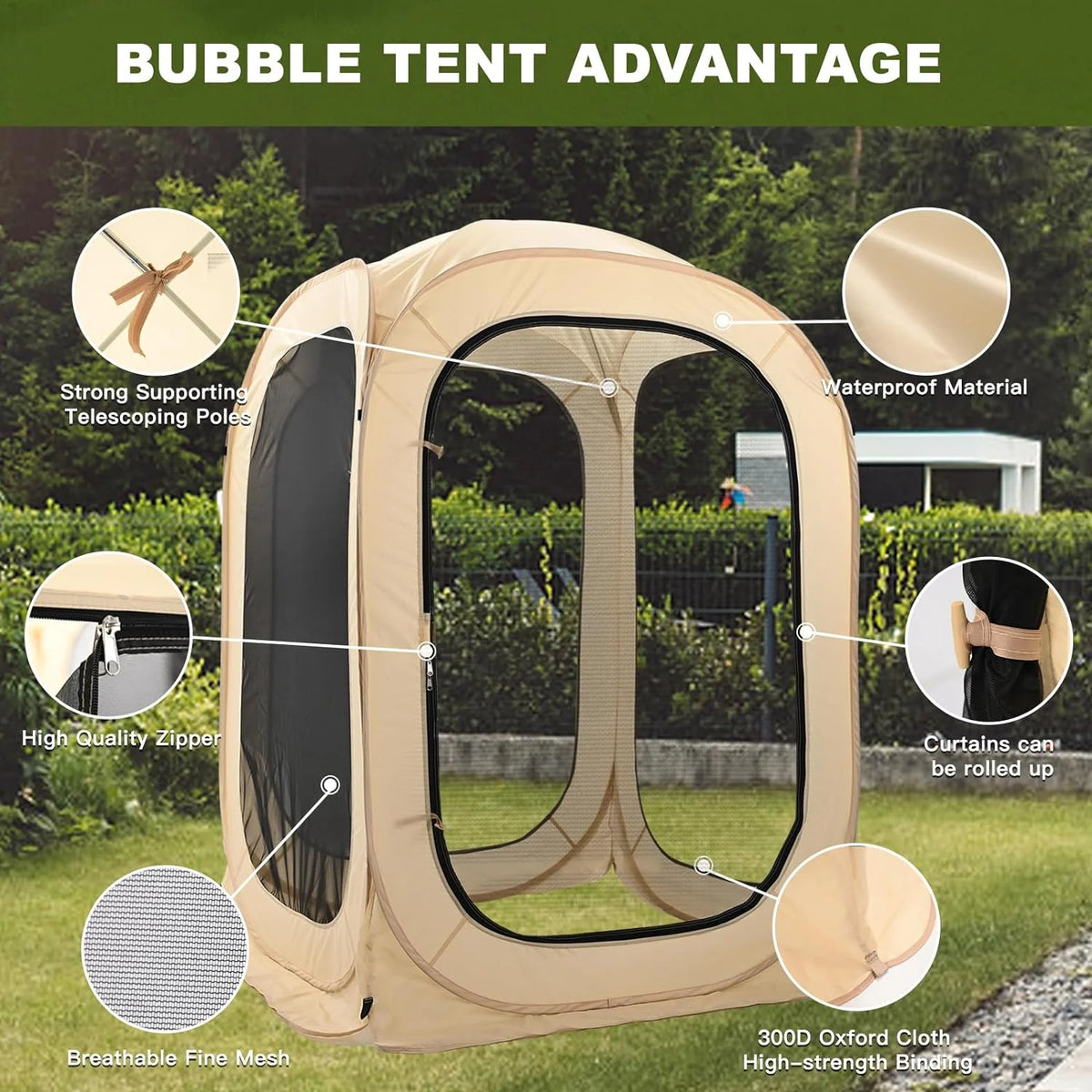 Outdoor Bubble Tent 1-6 Person I27554