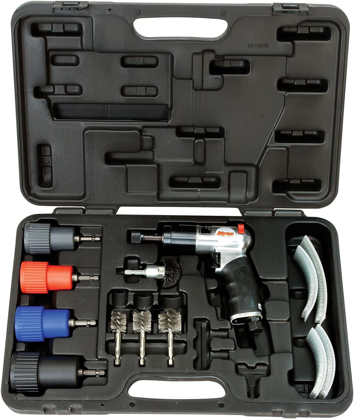 Wheel Nut & Stud Cleaning Kit with Air Tool and Brushes R9912