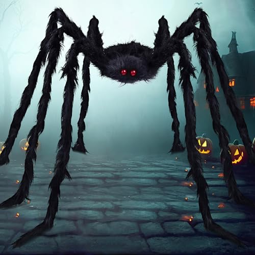 9 Ft Halloween Spider Outdoor Decorations B9204