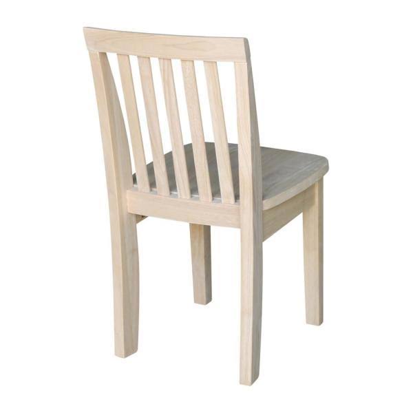 Table with 2 Mission Juvenile Chairs A44632