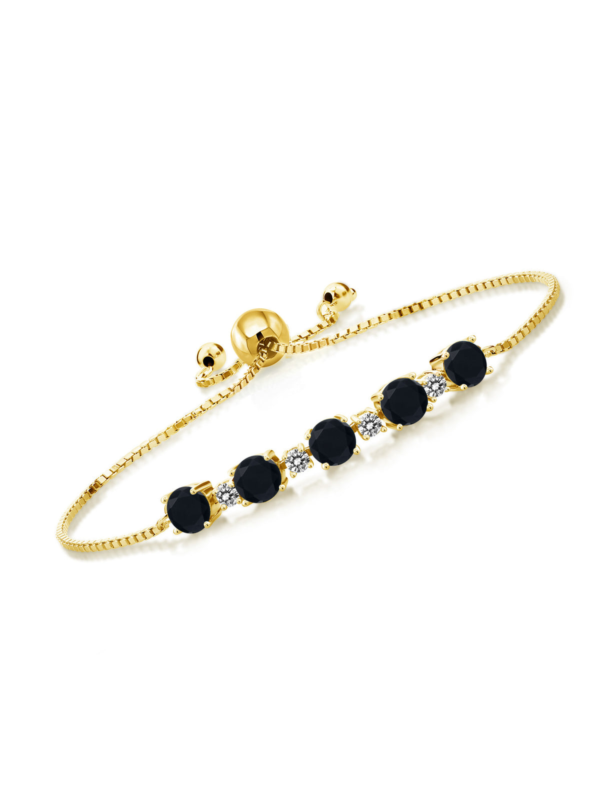 18K Yellow Gold Plated Silver Bracelet M1263