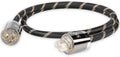 Upgrade Audiophile OCC Power Cord, Male to Female Power Cable, US Plug, Black, 6.5ft/2M N2815