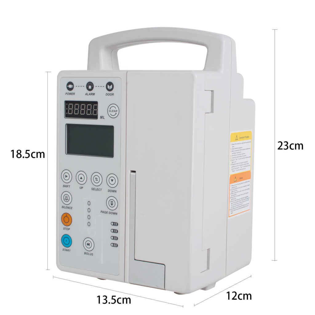 Infusion Pump with Audible & Visual Alarm, LCD Display R638