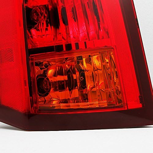 Red Clear Rear Tail Light Replacement Z231366
