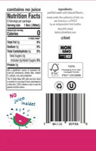 Water Watermelon Water, Pack of 32, 6.75 Fl Oz Q93021