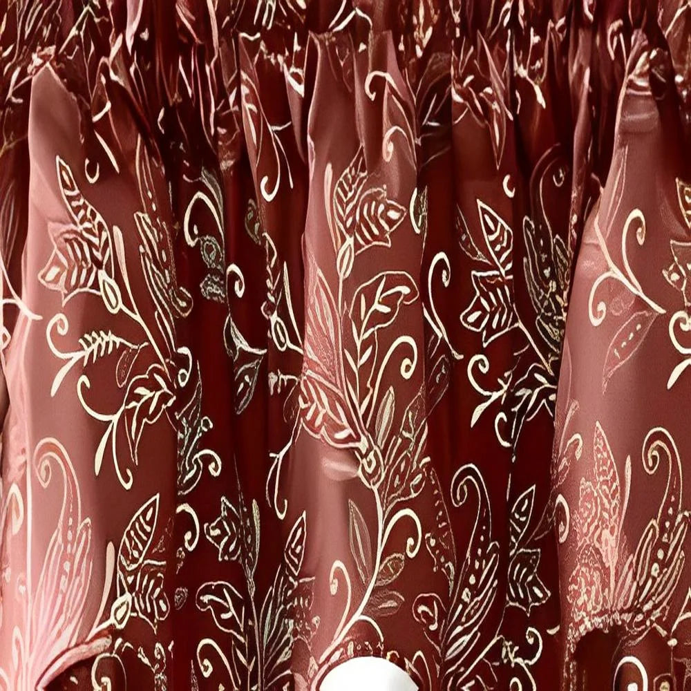 Brick Scallop Valance 58"x15" P439942