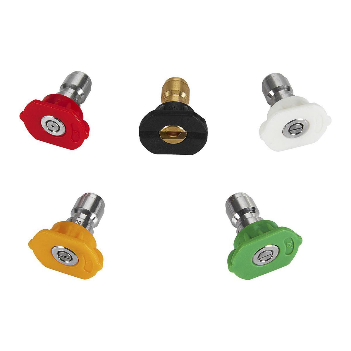 Pressure Washer Quick Connect Nozzle Kit, 5-Piece P122191