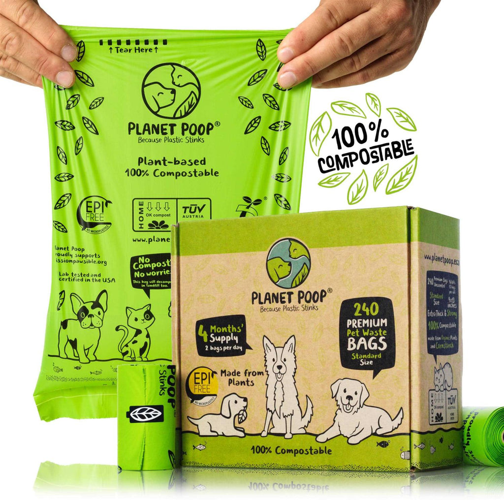 Compostable Dog Poop Bags on Refill Rolls P193