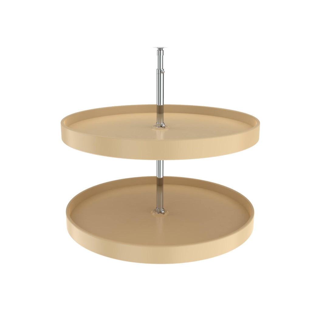 2 Shelf Lazy Susan Almond Q63659