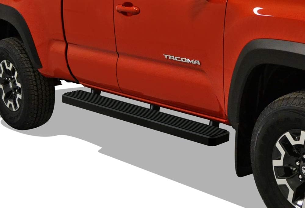 Black Aluminum Running Boards Side Step for Toyota Tacoma Access Cab H8789