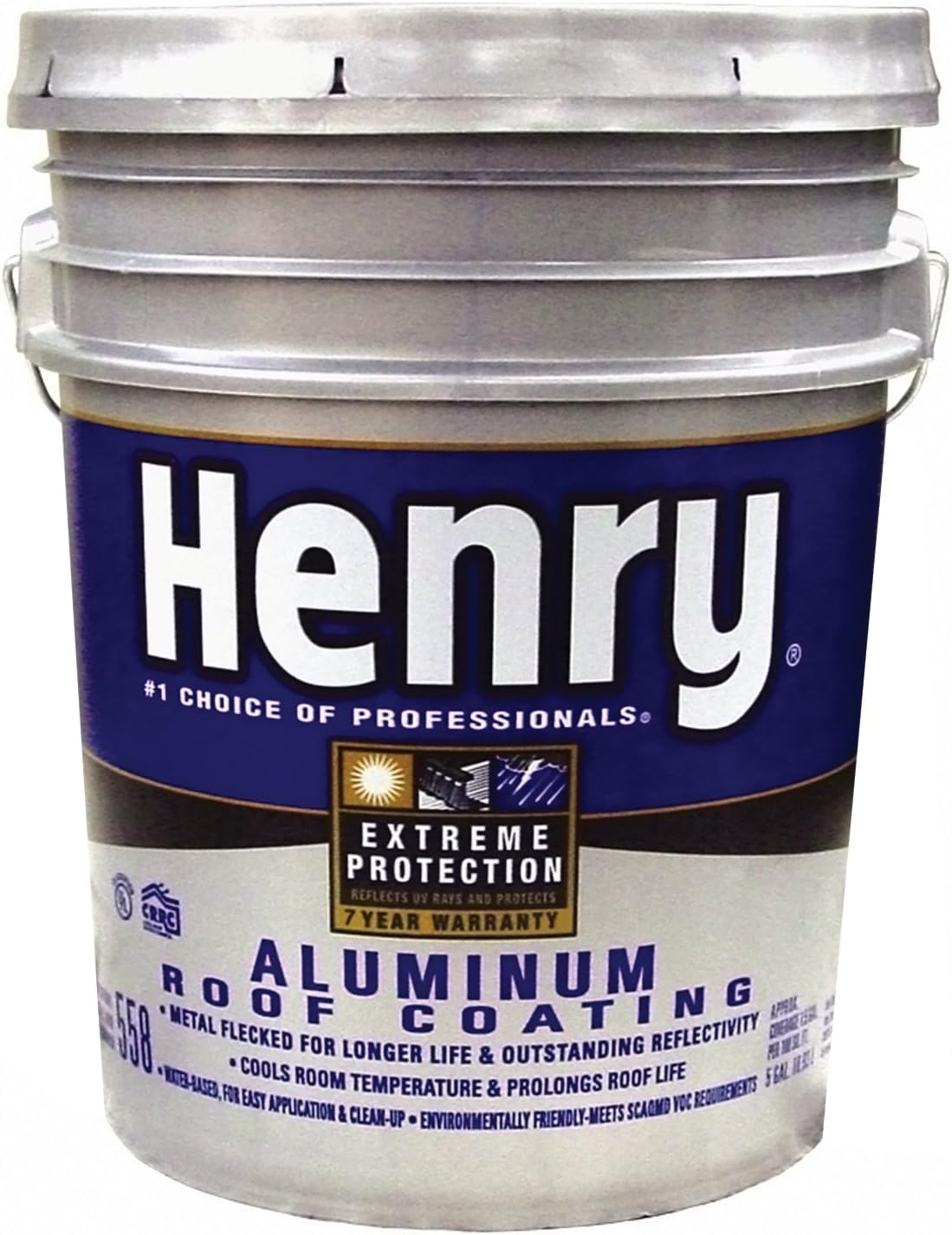 5 Gallon Silver Aluminum Roof Coating I72337