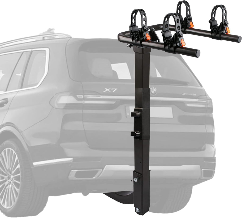 2-Bike Hitch Mount Carrier Rack F705837