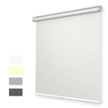 White Cordless Blackout Roller Blind H600666