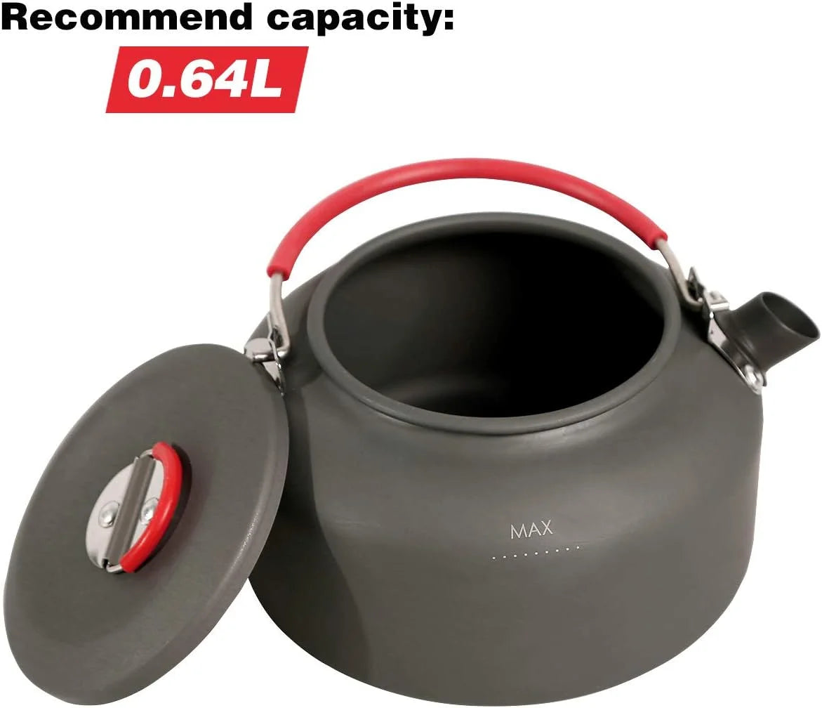 0.8L Small Camping Kettle with Carrying Bag A165
