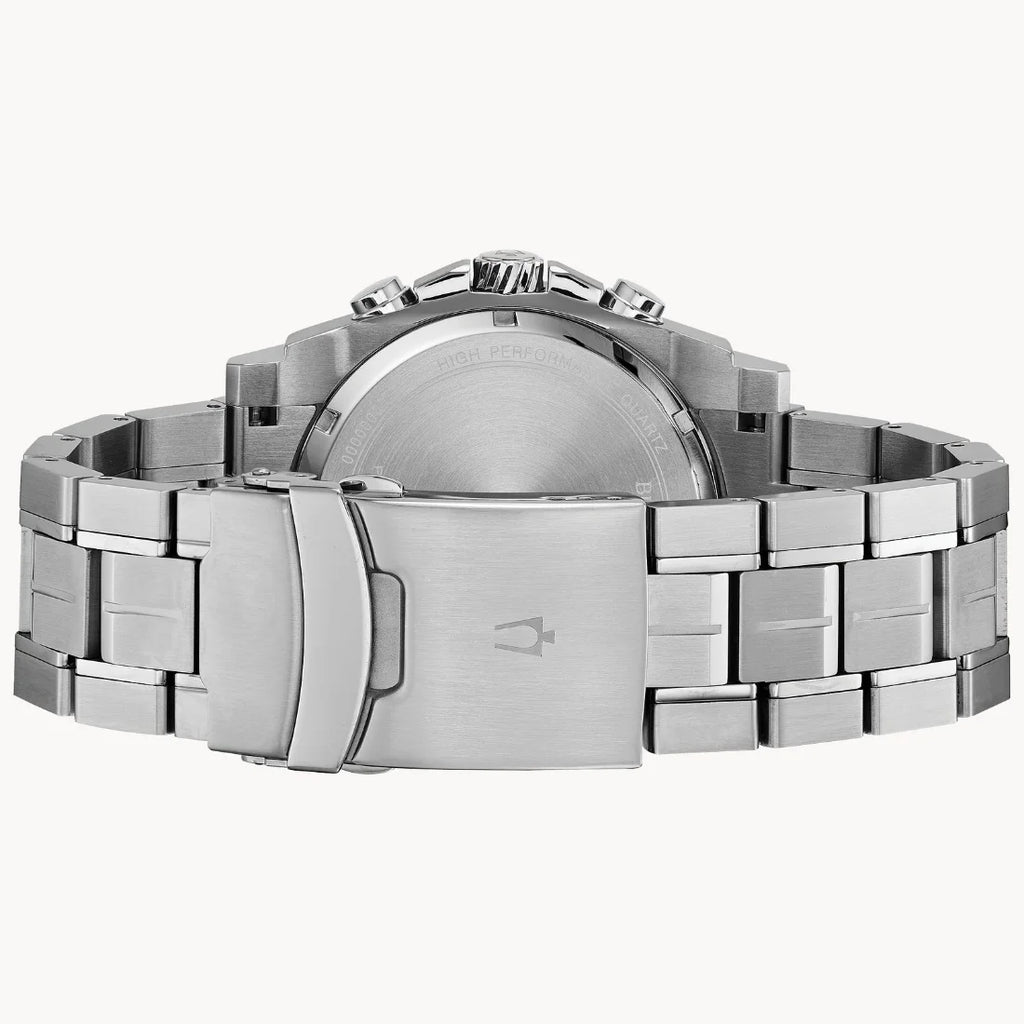 Mens Carbon Fiber Dial Stainless Steel Watch Q254805