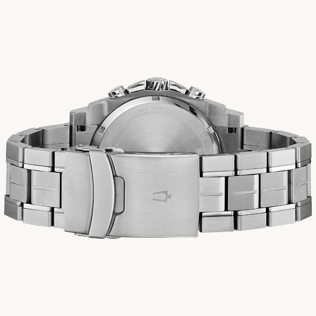 Mens Carbon Fiber Dial Stainless Steel Watch Q254805