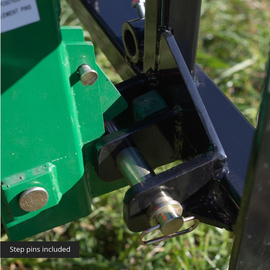 60-in Pallet Fork Hay Frame Attachment with Rack, Receiver Hitch Z81514