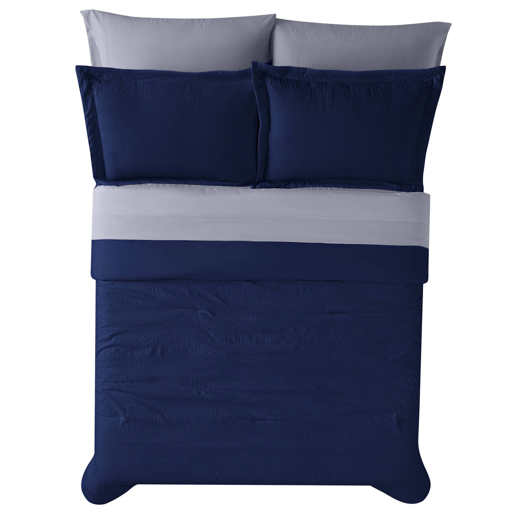 5 Piece Twin XL Bed in A Bag - Grey U372380
