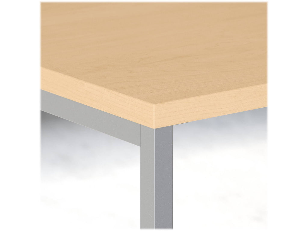 Natural Maple L Shaped Desk with Mobile File Cabinet H81319